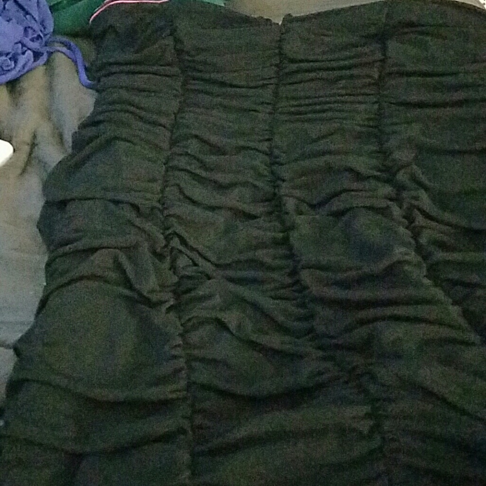 Strapless dress